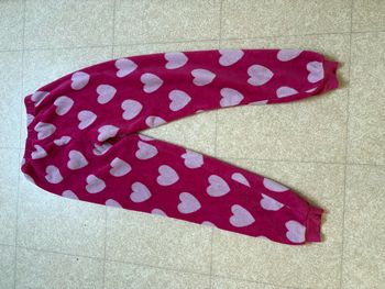 Bas de pyjama en cœur 