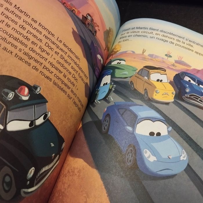 Livre enfant Disney Club du livre cars Martin et les tracteurs Disney - photo numéro 6