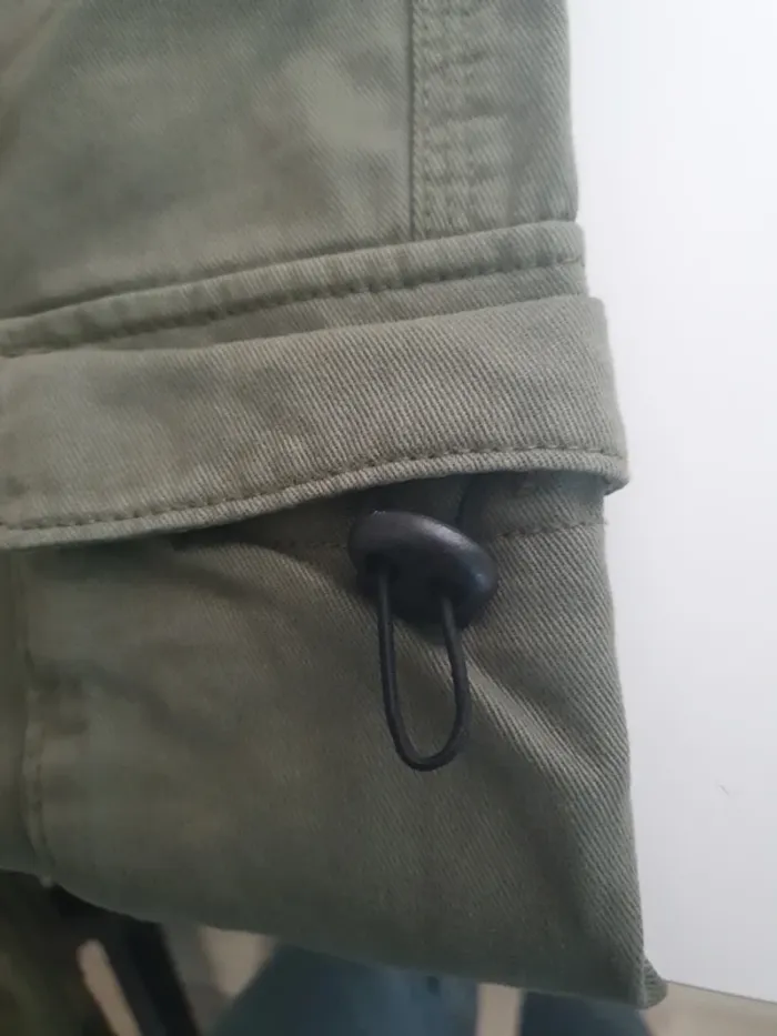 Jeans Cargo Kaki - photo numéro 4