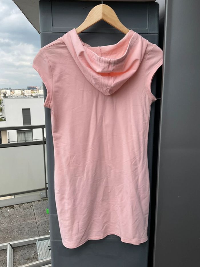 Robe rose avec fermeture éclair devant en bas - photo numéro 3