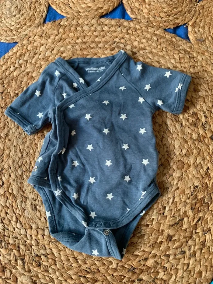 Lot de 6 Bodies bébé 3 mois été - photo numéro 3