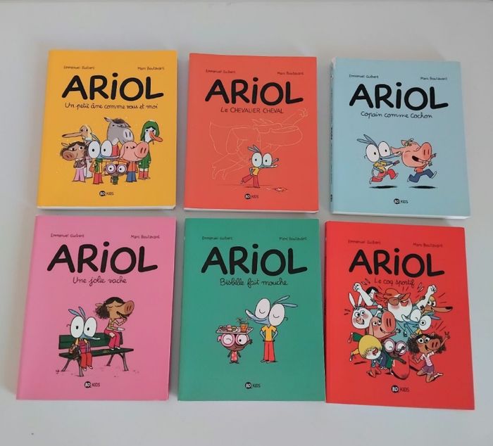 📚 ARIOL Lot de 6 Livres BD