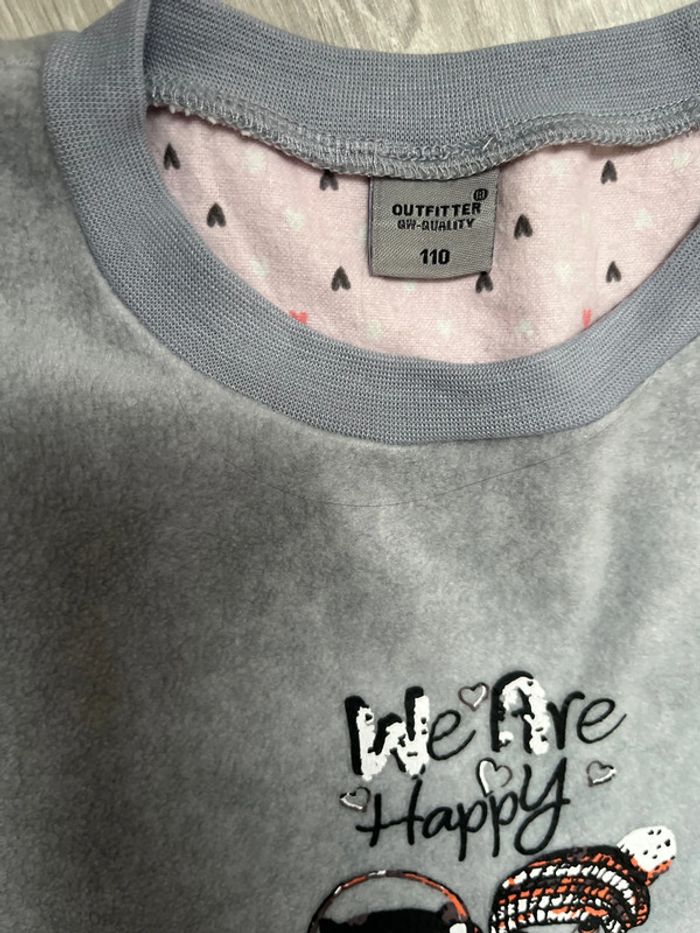 Pyjama velour fille 5 ans - photo numéro 4
