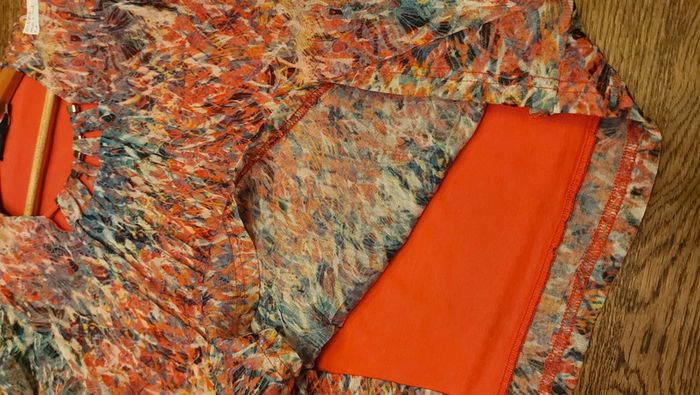 Jolie Blouse Mer&Sud taille 36 doublé multicolor - photo numéro 15