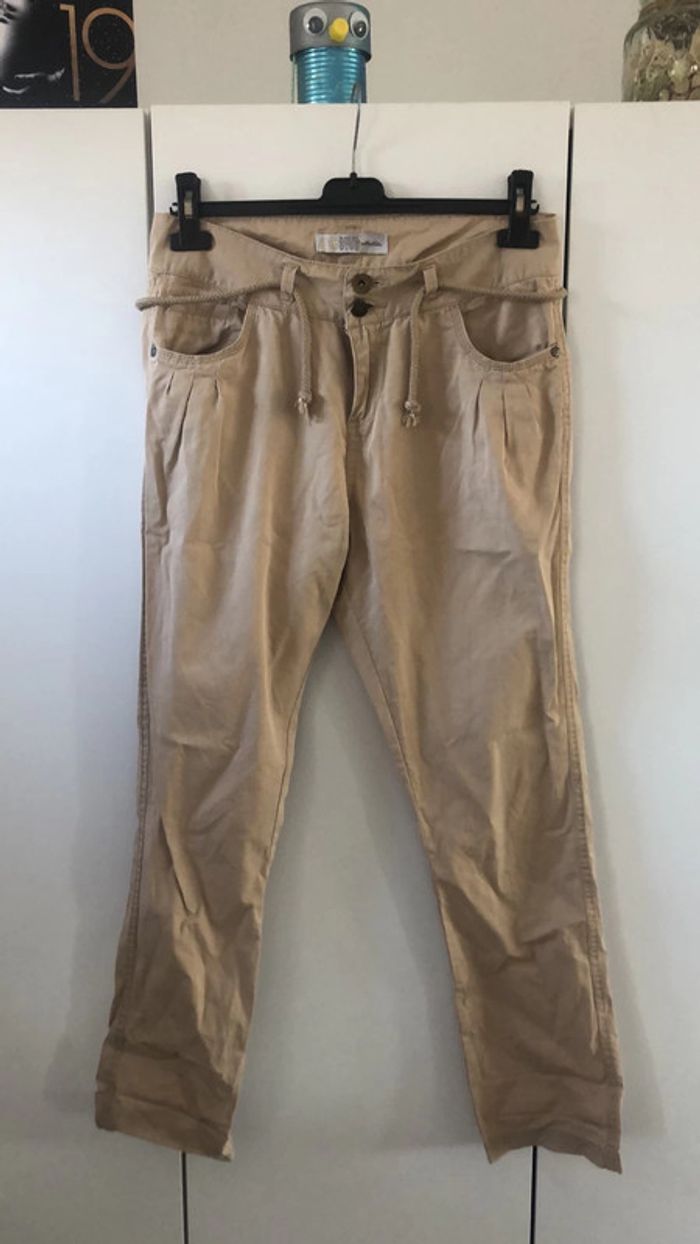Pantalon Chino beige