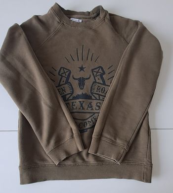 Sweat vert kaki Monoprix – 12 ans