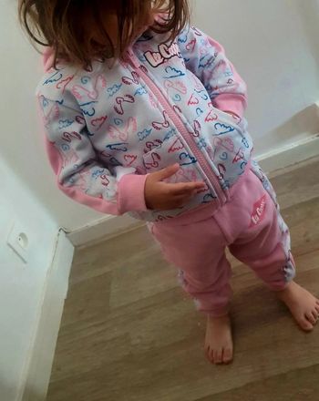 Ensemble rose clair
