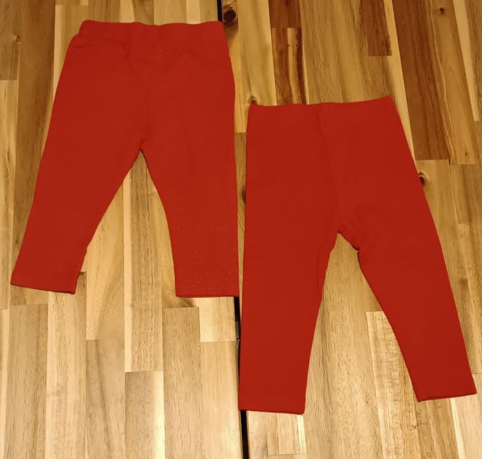 Lot de 2 leggings de Noël