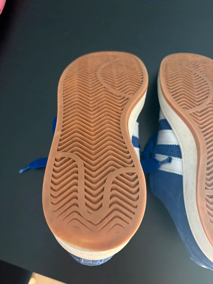 Adidas Campus bleues – T. 40 2/3 – bon état - photo numéro 9