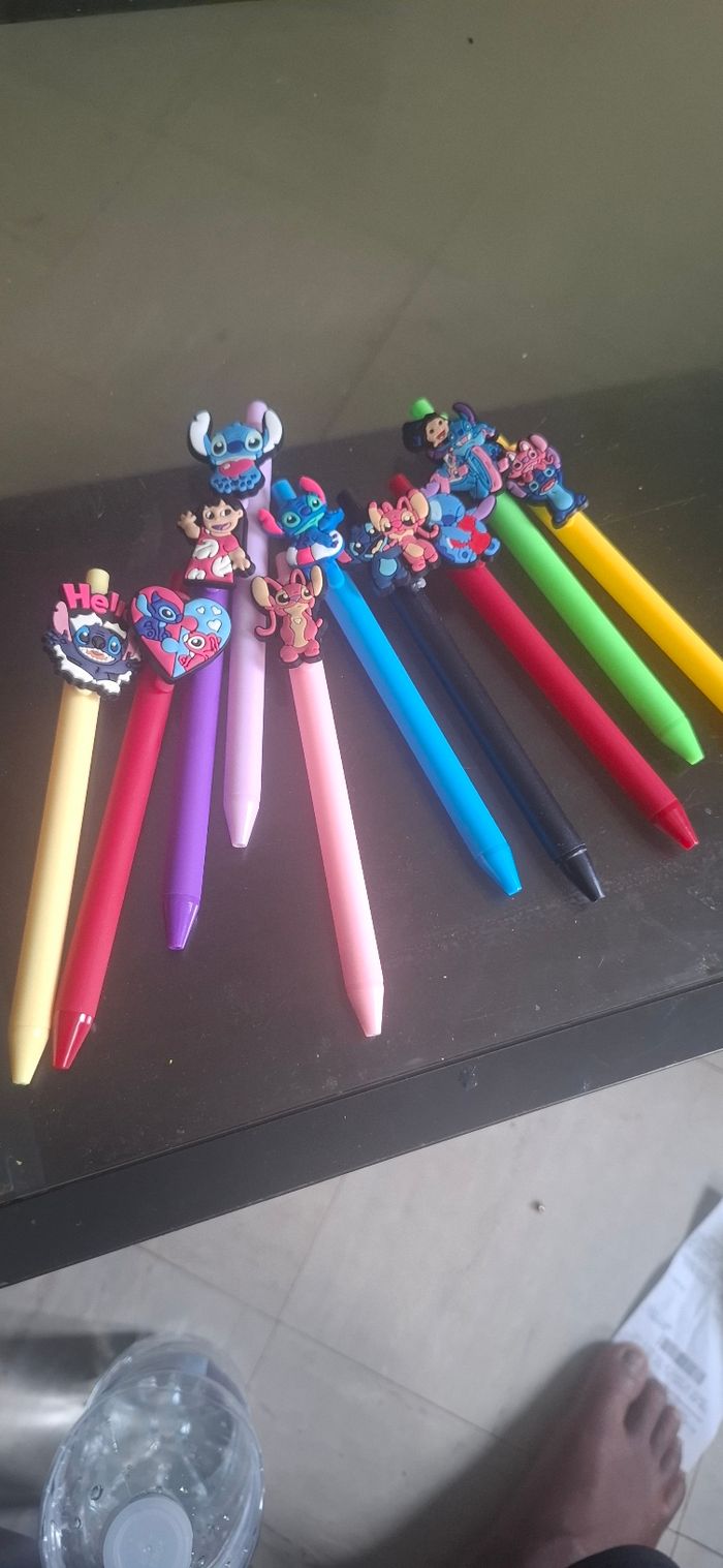 Lots stylos stitch - photo numéro 3