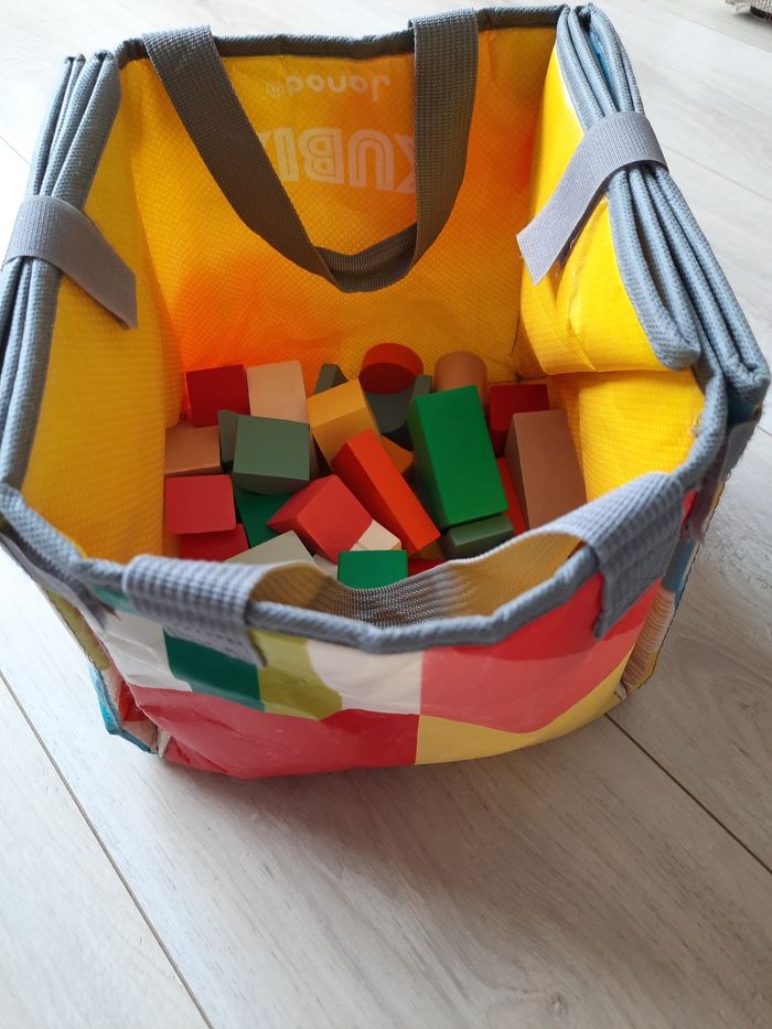 Cubes + sac de rangement/ tapis. JANOD - photo numéro 3