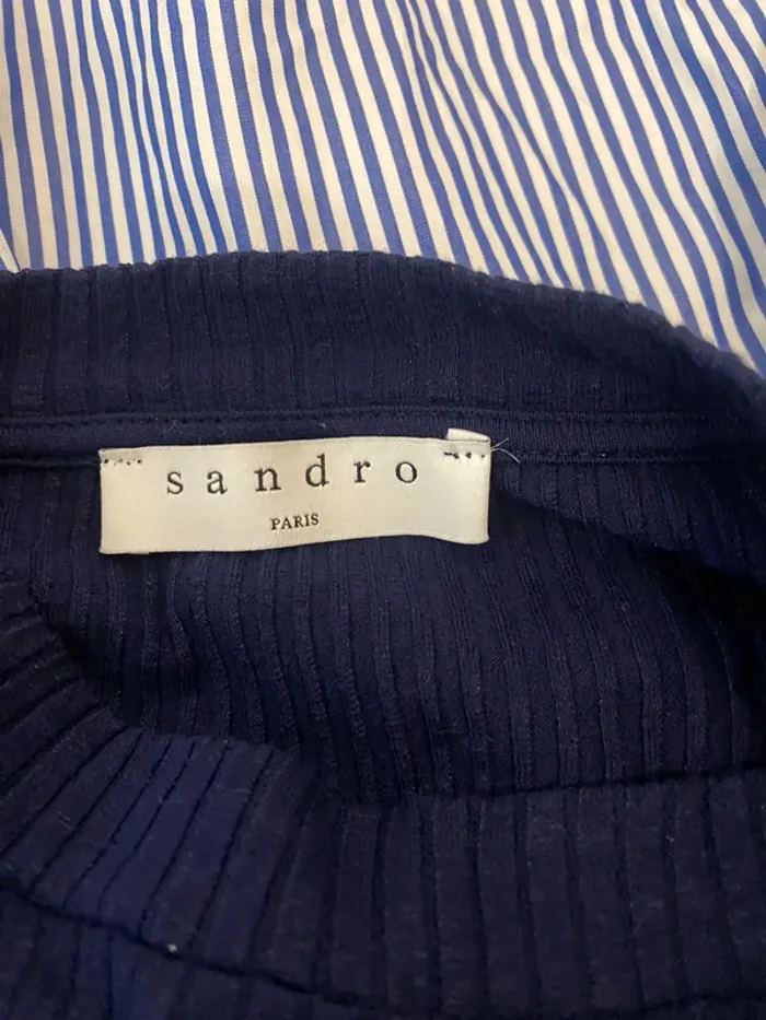 Pull chemise Sandro