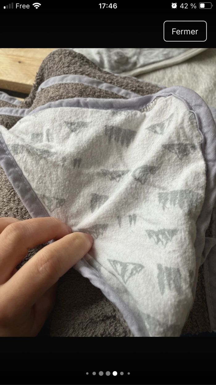 Lot 4 capes de bain - photo numéro 7