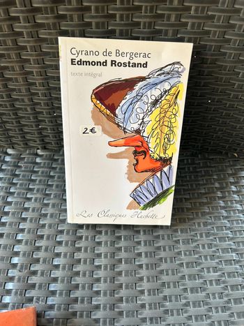 Livre Cyrano de Bergerac Edmond rostand