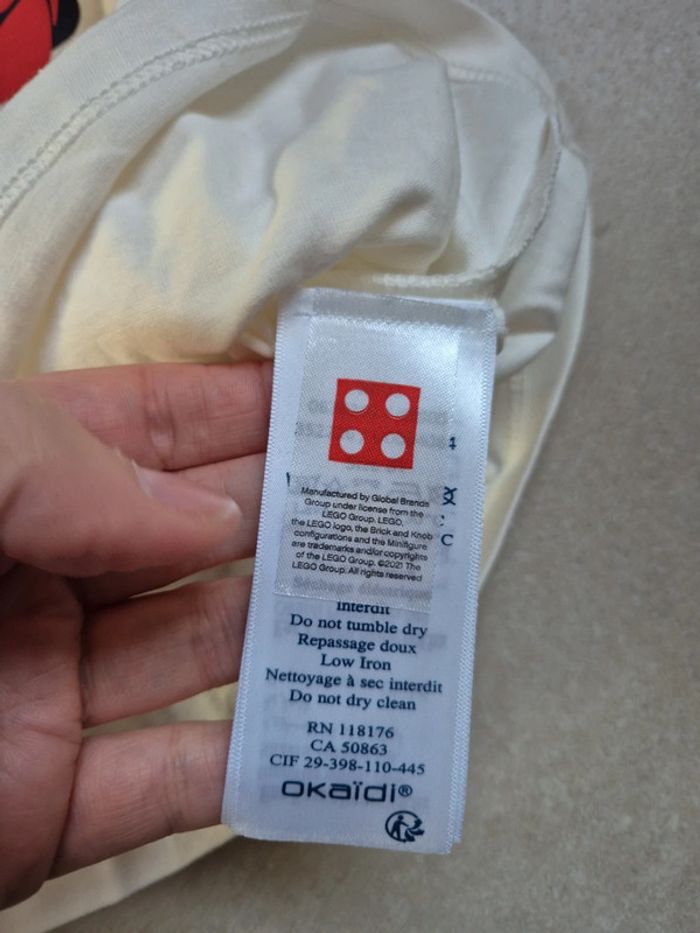 Tee-shirt okaidi lego 8 ans - photo numéro 3