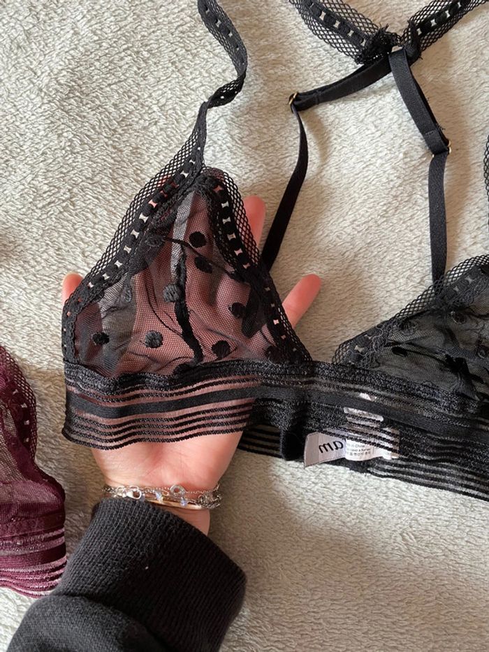 2 brassières etam 85A - photo numéro 3