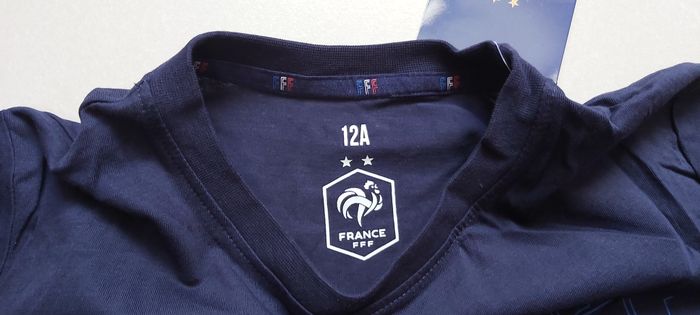 Tshirt manche courte Mbappe 10 FFF 12 ans - photo numéro 3