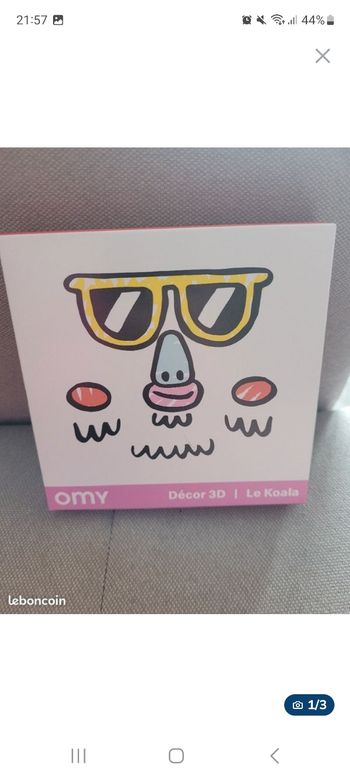 Décor 3 D pour enfant Omy-Le Koala