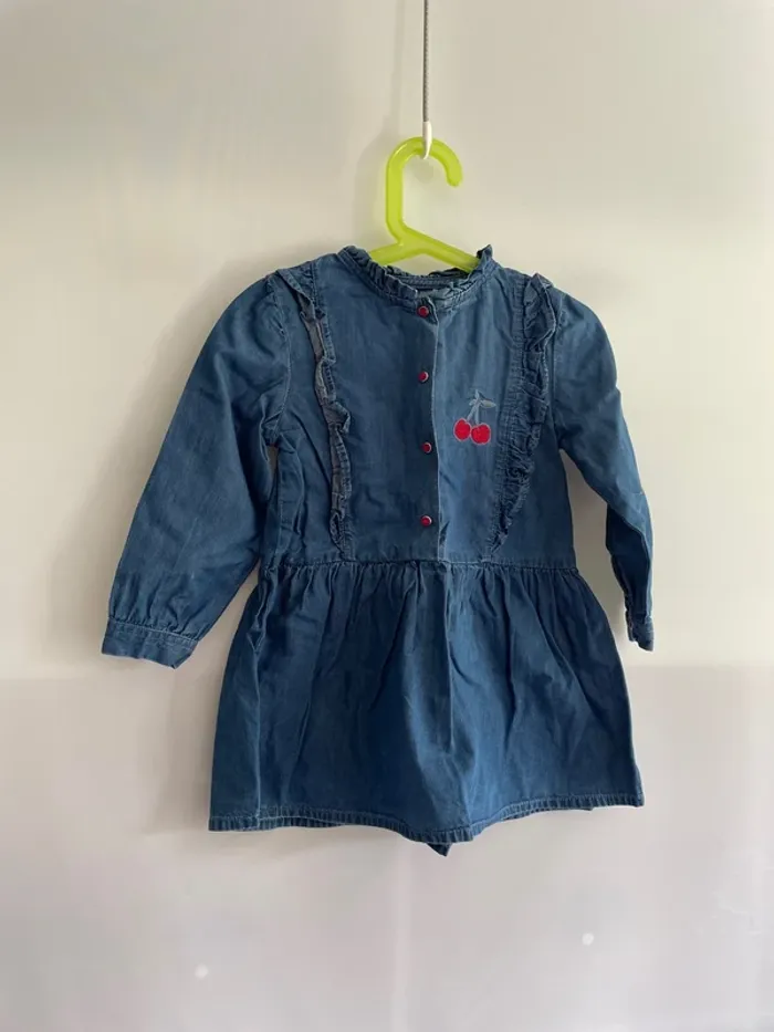 Robe en jeans 3 ans tissaia