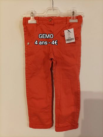 Pantalon (4 ans)