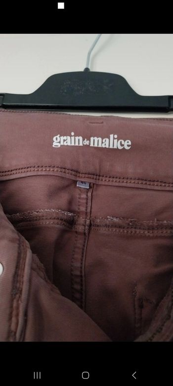 Pantalon taille haute