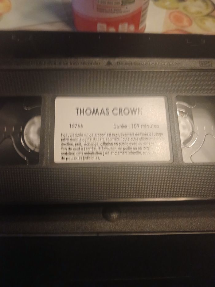 VHS Thomas Crown - photo numéro 5