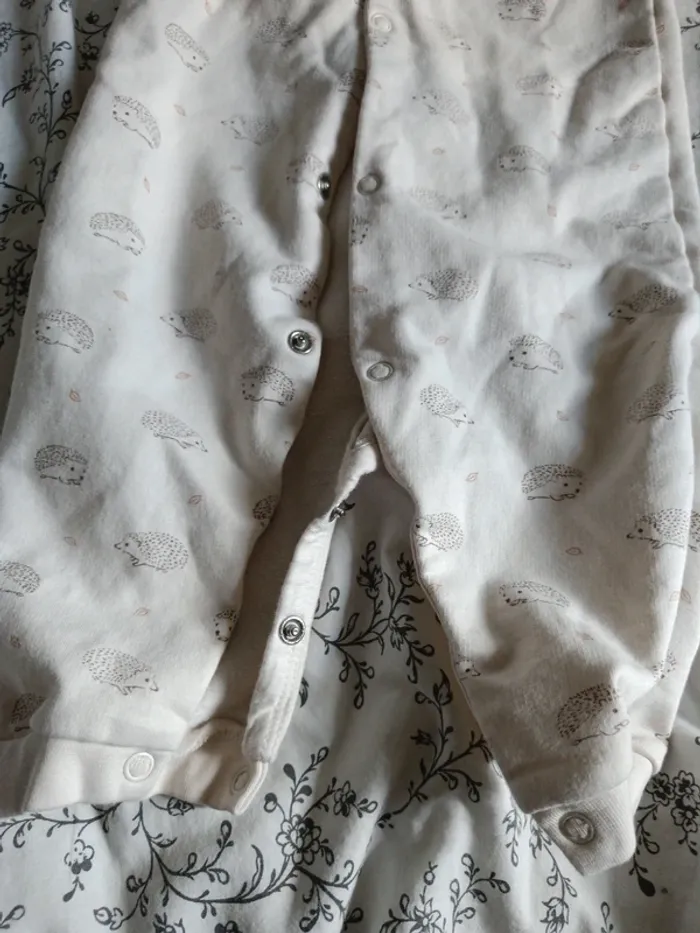Pyjama hérisson Bouchara 9 mois - photo numéro 4