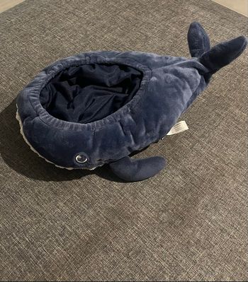 Peluche doudou baleine veilleuse Pabobo