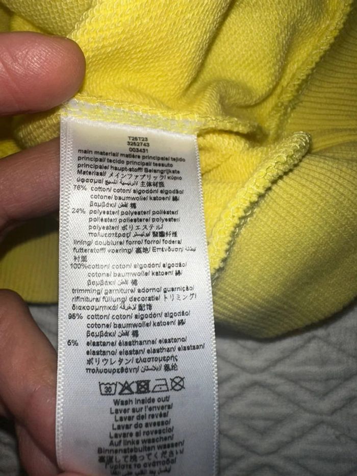 Très beau Sweat jaune timberland 4 ans - photo numéro 4