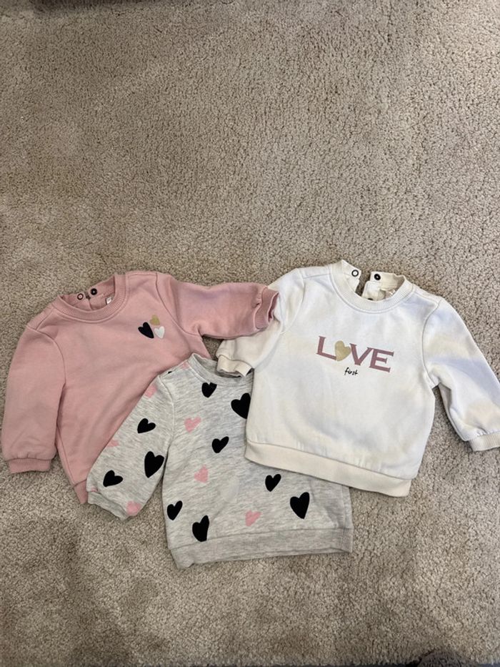 Lot de 3 pulls 3 mois