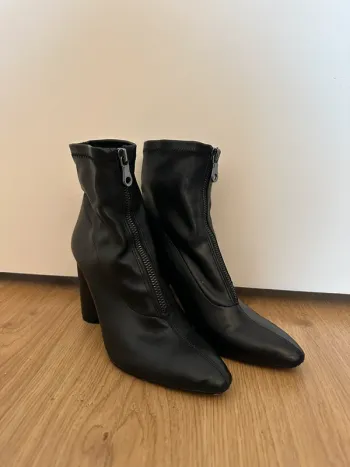 Bottines en cuir