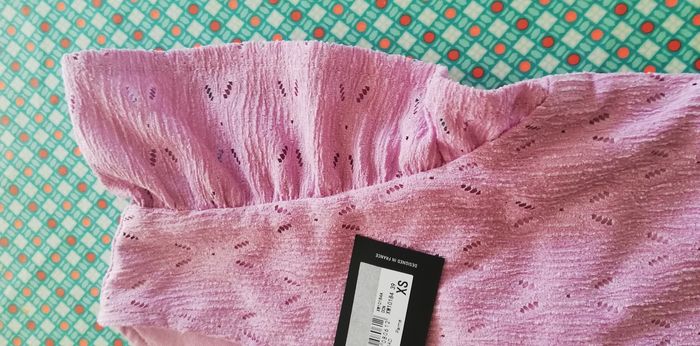 Ikks top parme dentelle XS - photo numéro 7