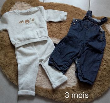 Lot ensemble garçon 3 mois