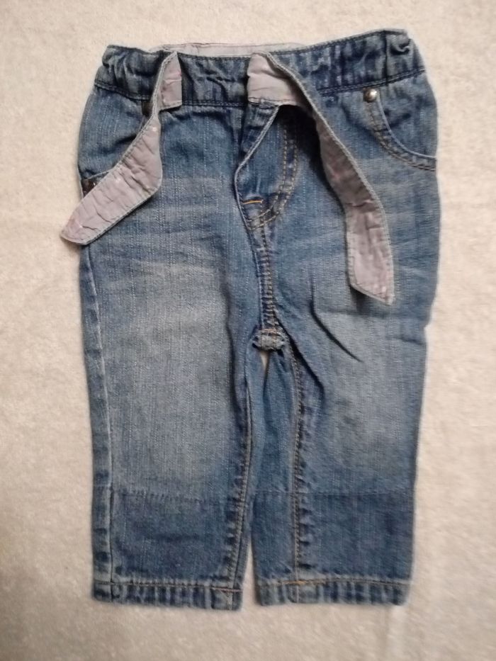 Jean bleu 3 mois La Redoute (réf perso C18) (familleac72)