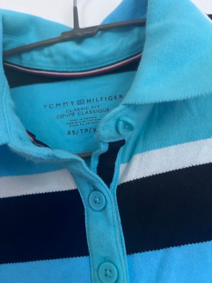 🩵 Polo femme Tommy Hilfiger Taille XS - photo numéro 5