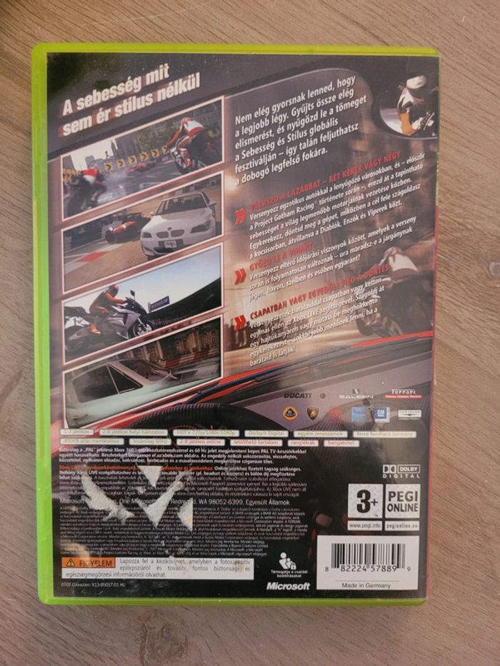 Jeu Xbox 360 PGR Project Gotham Racing 4 - photo numéro 2