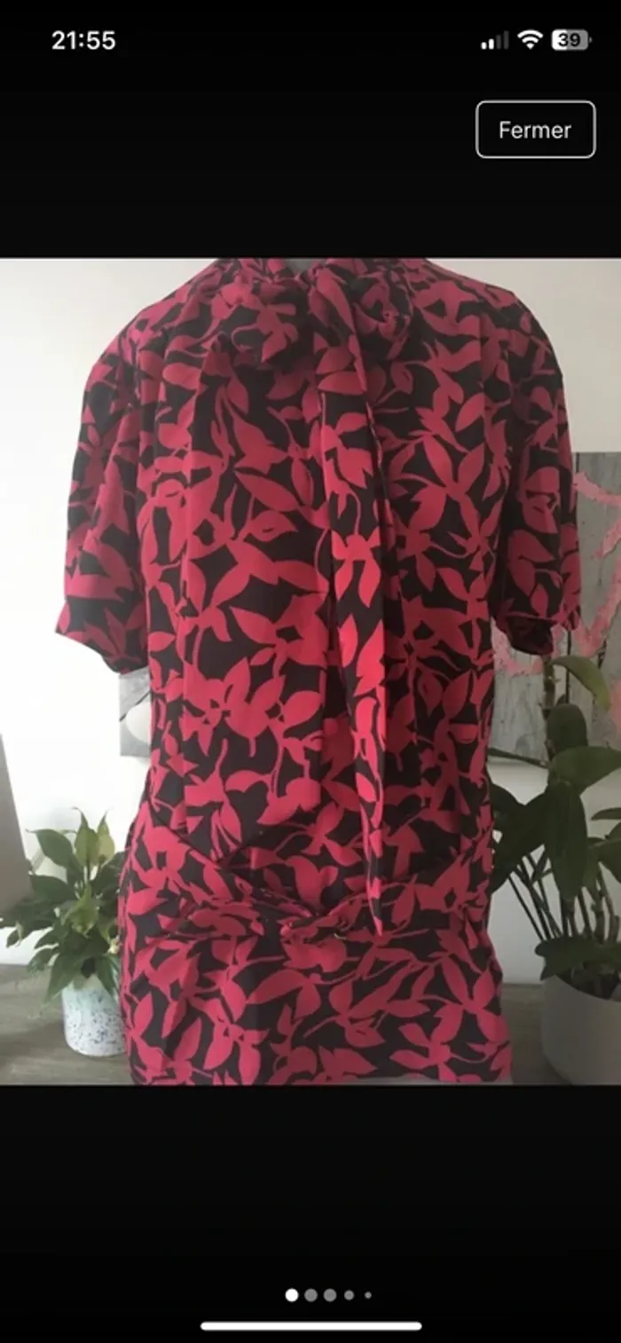 Vintage 🍭Magnifique blouse sophistiquée en 42 de chez Weinberg Paris excellent état
