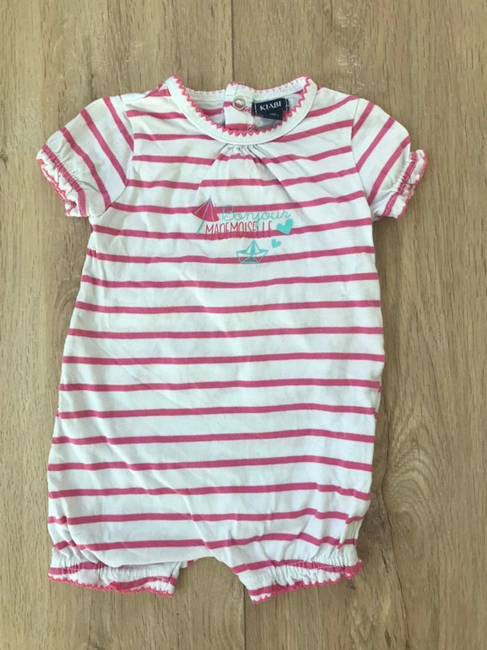 Combishort rayée 3m