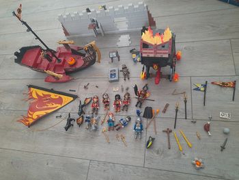 Lot chevaliers playmobil novelmore