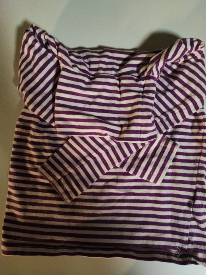 Pull col roulé fin girl2girl 3/4 ans excellent état - photo numéro 3