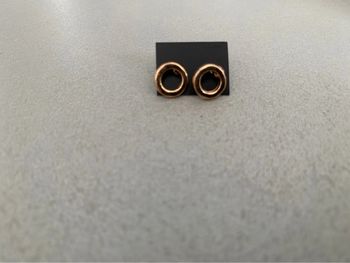 Boucles d’oreilles ronde fantaisie