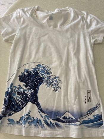 T shirt Vague d’Hokusai