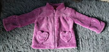 Veste zippée polaire douce et chaude 12mois