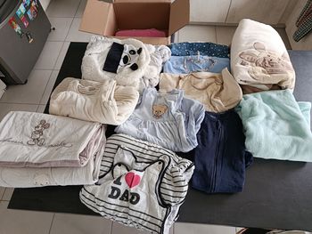 lot de gigoteuses et nid d'ange toutes tailles