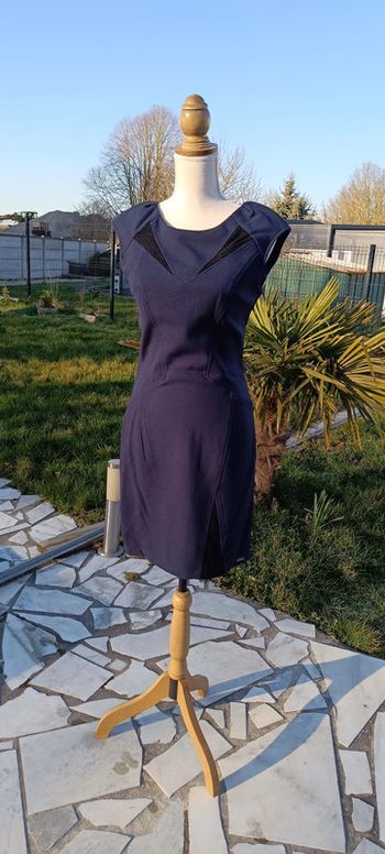 Robe droite jus d'orange PARIS