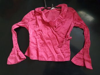 Chemise fille cache coeur 6 ans Floriane
