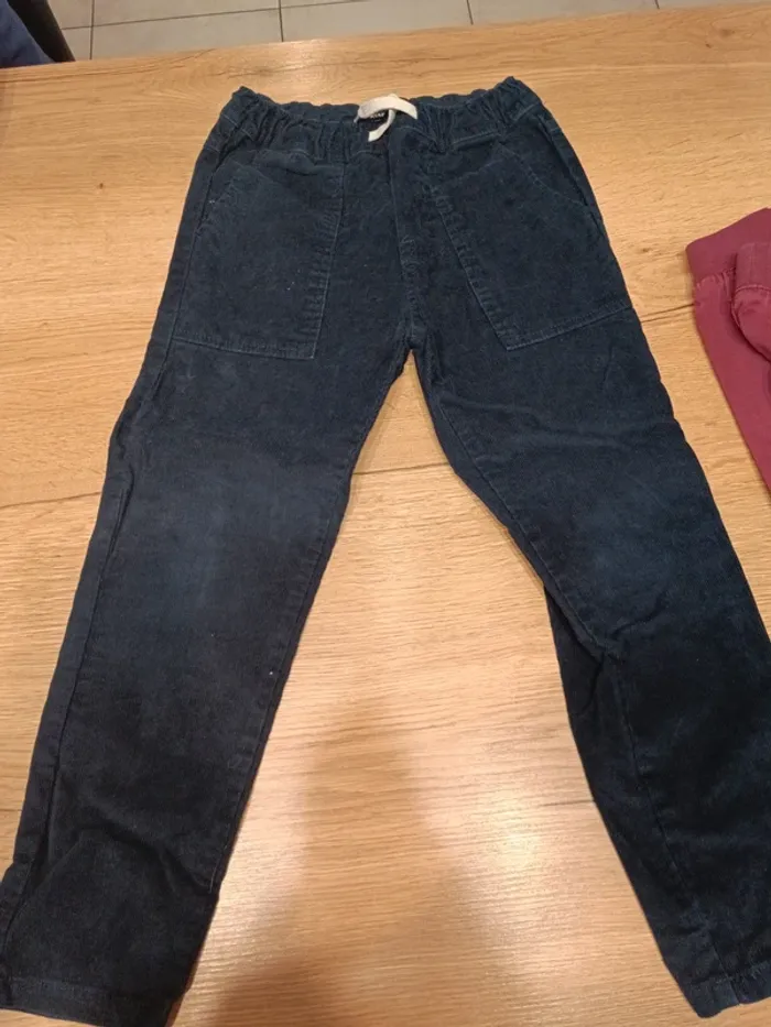 Pantalon neuf garçon 8 ans velours