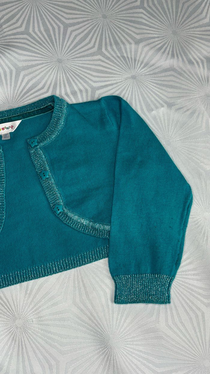 Gilet boléro fille 24mois 86cm - photo numéro 3