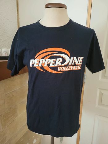 T shirt M Pepperdine volley champion vintage