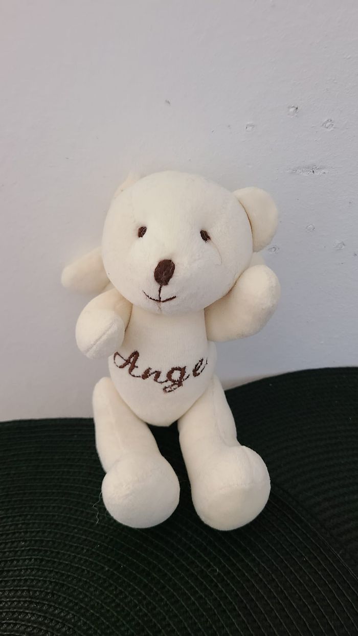 doudou ours ange articulé - photo numéro 4